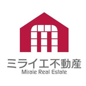 CF-Design (kuma-boo)さんの不動産会社「ミライエ不動産」のロゴへの提案