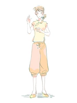 しの　つつこ ()さんの女性向けのキャラクターデザインへの提案