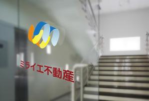 ukokkei (ukokkei)さんの不動産会社「ミライエ不動産」のロゴへの提案