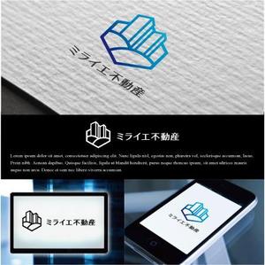 drkigawa (drkigawa)さんの不動産会社「ミライエ不動産」のロゴへの提案