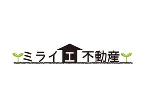 オカデザイン工房 ()さんの不動産会社「ミライエ不動産」のロゴへの提案