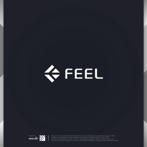 machi (machi_2014)さんの「FEEL」株式会社のロゴへの提案
