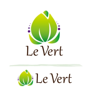 shoko.t ()さんのエステティックサロンの店名｢Le Vert｣が含まれたロゴの作成をお願いします。（商標登録なし）への提案