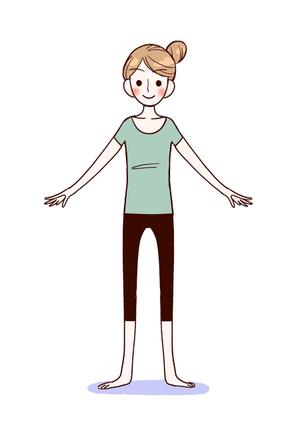 まきしま (maki-shima)さんの女性向けのキャラクターデザインへの提案