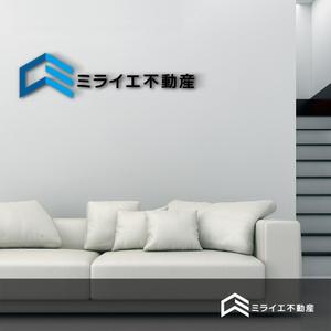 STUDIO ROGUE (maruo_marui)さんの不動産会社「ミライエ不動産」のロゴへの提案
