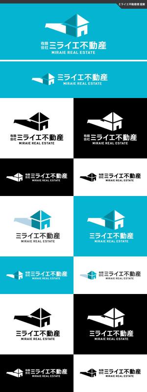 take5-design (take5-design)さんの不動産会社「ミライエ不動産」のロゴへの提案
