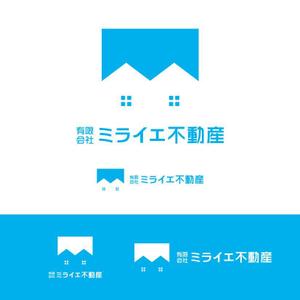 ma74756R (ma74756R)さんの不動産会社「ミライエ不動産」のロゴへの提案