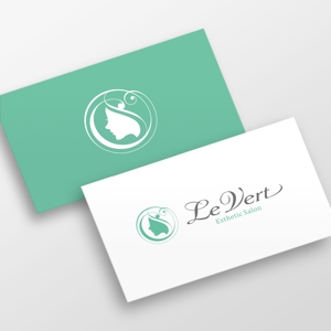 doremi (doremidesign)さんのエステティックサロンの店名｢Le Vert｣が含まれたロゴの作成をお願いします。（商標登録なし）への提案