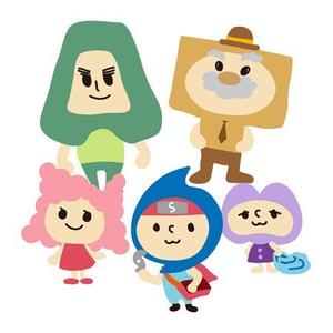 おおごえ (gui_le-ciel)さんの脳内物質をイメージした かわいいキャラクターWANTED !への提案