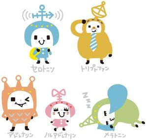 プレミアムオレンジ (premiumorange)さんの脳内物質をイメージした かわいいキャラクターWANTED !への提案