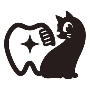 qo_opさんの尻尾が歯ブラシになっている黒猫　が歯を磨いてくれているイメージ（グレー系の猫でも可）への提案