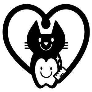 ハラダアイ (ai524)さんの尻尾が歯ブラシになっている黒猫　が歯を磨いてくれているイメージ（グレー系の猫でも可）への提案