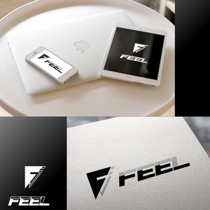 easel (easel)さんの「FEEL」株式会社のロゴへの提案