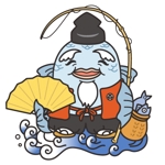 ヤンロン (yanron)さんの【釣り宿】長者屋敷のマスコットキャラクター【キョベラ様】の家族キャラクターデザインへの提案