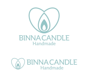 tsujimo (tsujimo)さんのハンドメイド　キャンドルショップサイト「BINNACANDLE」のロゴへの提案