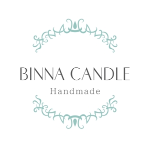 ArtStudio MAI (minami-mi-natz)さんのハンドメイド　キャンドルショップサイト「BINNACANDLE」のロゴへの提案