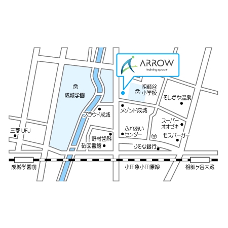 akipic (akipic)さんの略式地図、成城への提案