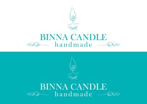 ヒープ (heep)さんのハンドメイド　キャンドルショップサイト「BINNACANDLE」のロゴへの提案