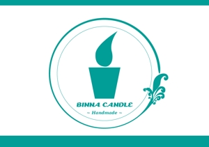 jun (kaorukun)さんのハンドメイド　キャンドルショップサイト「BINNACANDLE」のロゴへの提案