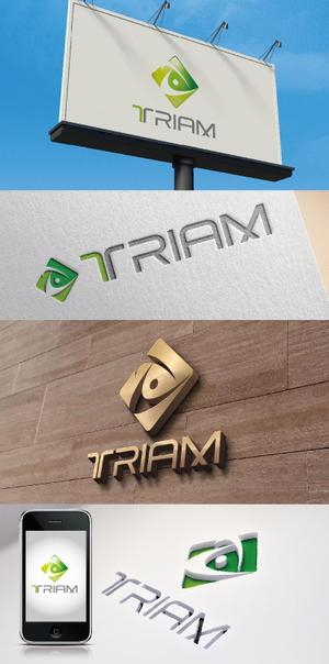 k_31 (katsu31)さんの健康関連企業の株式会社TRIAMのロゴへの提案