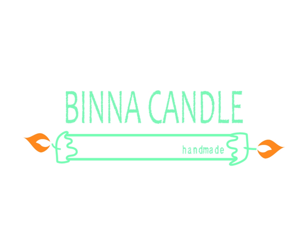 ハンドメイド　キャンドルショップサイト「BINNACANDLE」のロゴ