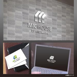 yokichiko ()さんの不動産売買仲介業 MIC house カタカナの場合 ミックハウス株式会社 ロゴへの提案