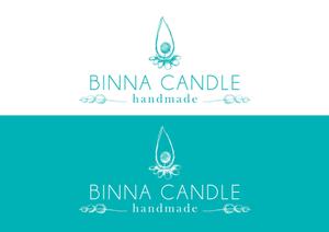 ヒープ (heep)さんのハンドメイド　キャンドルショップサイト「BINNACANDLE」のロゴへの提案