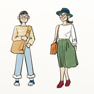 kropsworkshop (krops)さんの女性向けのキャラクターデザインへの提案