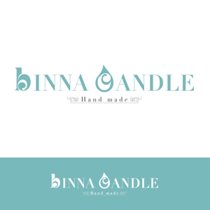 持田　哲 (a_moch)さんのハンドメイド　キャンドルショップサイト「BINNACANDLE」のロゴへの提案