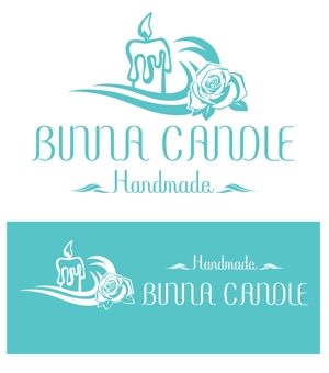 sonas (sonas)さんのハンドメイド　キャンドルショップサイト「BINNACANDLE」のロゴへの提案