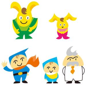 さんの脳内物質をイメージした かわいいキャラクターWANTED !への提案