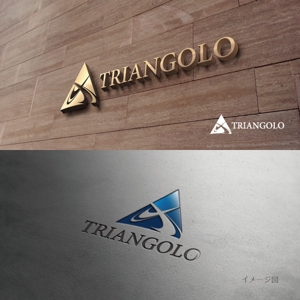coco design (tomotin)さんのファッションブランド「TRIANGOLO」のロゴへの提案