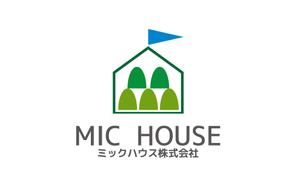 PYAN ()さんの不動産売買仲介業 MIC house カタカナの場合 ミックハウス株式会社 ロゴへの提案
