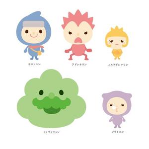dios51 (daisuke)さんの脳内物質をイメージした かわいいキャラクターWANTED !への提案