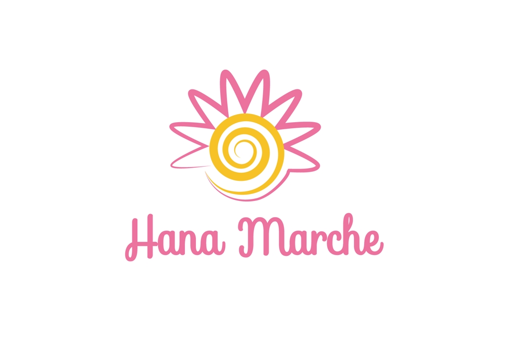 TVショッピング番組「ハナマルシェ」のロゴ