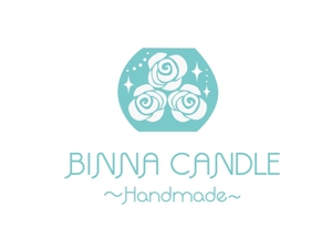 Rui (--Rui--)さんのハンドメイド　キャンドルショップサイト「BINNACANDLE」のロゴへの提案