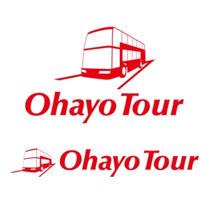 j-design (j-design)さんの訪日外国人向けの日本を体験するツアー「Ohayo Tour」のロゴ作成への提案