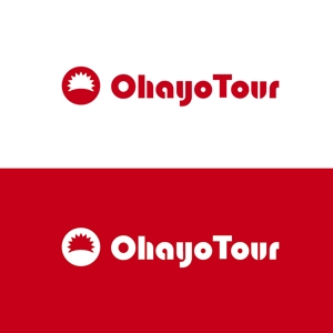 yokichiko ()さんの訪日外国人向けの日本を体験するツアー「Ohayo Tour」のロゴ作成への提案
