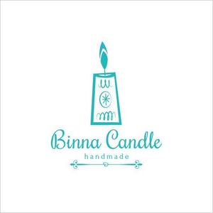 Galsia design (zeacocat86)さんのハンドメイド　キャンドルショップサイト「BINNACANDLE」のロゴへの提案