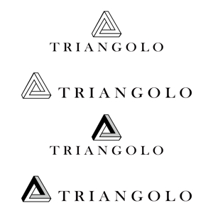 離珠 (hanatama)さんのファッションブランド「TRIANGOLO」のロゴへの提案