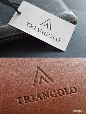 Mr-P (Mr-P)さんのファッションブランド「TRIANGOLO」のロゴへの提案
