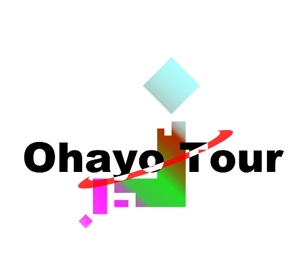 kmnet2009 (kmnet2009)さんの訪日外国人向けの日本を体験するツアー「Ohayo Tour」のロゴ作成への提案