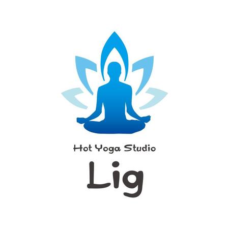 アプロリティデザイン (Approlity)さんのホットヨガスタジオ リグ「Hot Yoga Studio Lig」のロゴへの提案