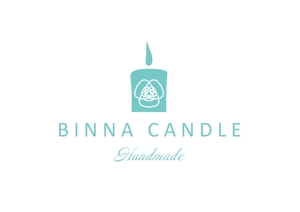 Natsumi (mikidesign)さんのハンドメイド　キャンドルショップサイト「BINNACANDLE」のロゴへの提案