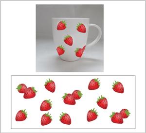 rie-koさんのイチゴマグカップのオリジナルデザインへの提案