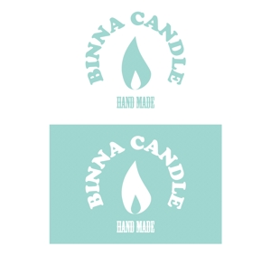 MacMagicianさんのハンドメイド　キャンドルショップサイト「BINNACANDLE」のロゴへの提案