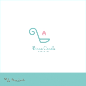 smoke-smoke (smoke-smoke)さんのハンドメイド　キャンドルショップサイト「BINNACANDLE」のロゴへの提案