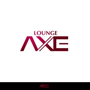 ロゴ研究所 (rogomaru)さんの新規オープンのラウンジ「AXE(アグゼ)」ロゴ制作への提案