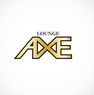 エイトワン (eightone)さんの新規オープンのラウンジ「AXE(アグゼ)」ロゴ制作への提案