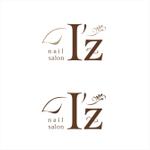 FLY HALF design (Arai_m)さんの「nail salon    I'z」のロゴ作成への提案